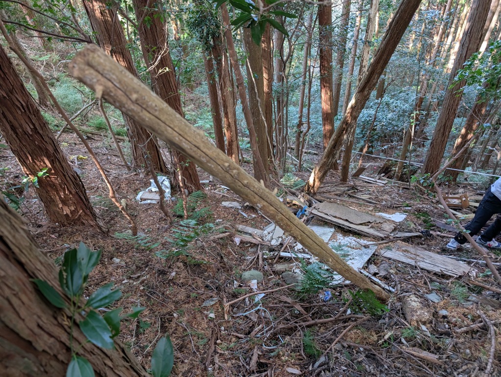 不法投棄撤去作業